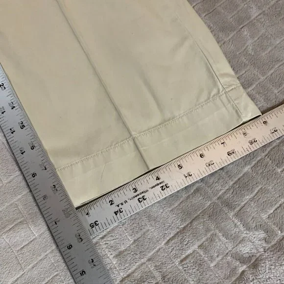 Polo Ralph Lauren Mens 38 Khaki Dress Pants Beige Classic Fit Straight Prep Golf - Picture 11 of 11